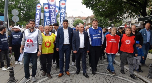 Kırklarelinde 1 Mayıs kutlamaları