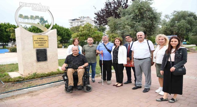 Konyaaltında erişebilir park sayısı 13e yükseldi