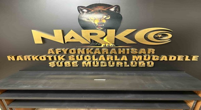Konyadan Afyonkarahisara kargo ile uyuşturucu siparişi verdi