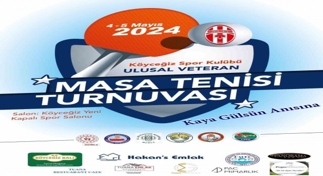 Köyceğizde Masa Tenisi Turnuvası başlıyor