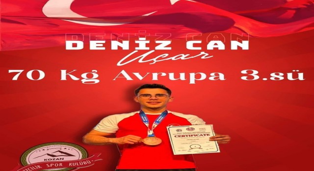 Kozanlı genç Avrupada bileğini büktürmedi