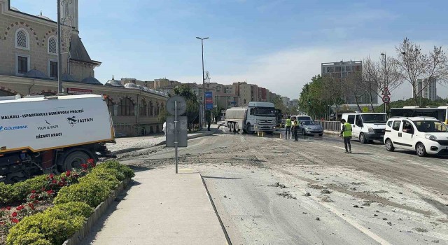 Küçükçekmecede ilginç kaza