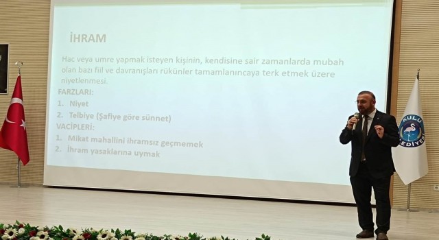 Kuluda hacı adaylarına seminer