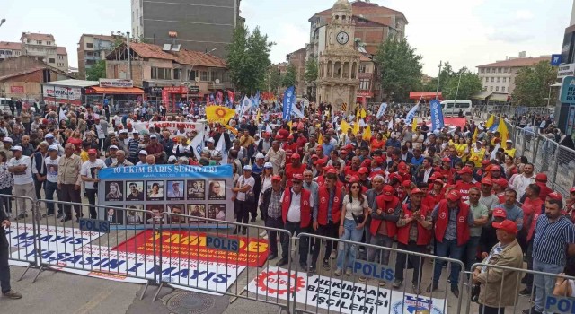 Malatyada 1 Mayıs kutlandı