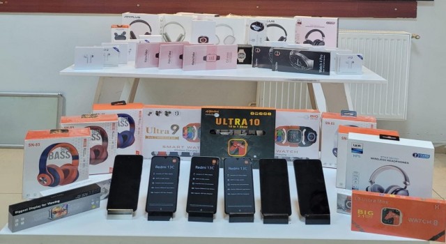 Malatyada kaçak cep telefonu operasyonu