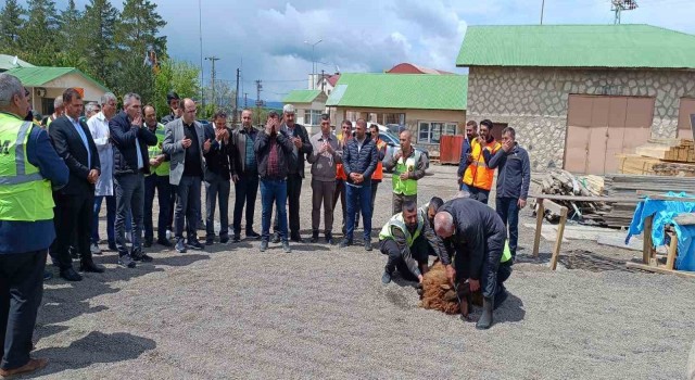 Malazgirtte konaklama ve dinlenme tesisinin temeli törenle atıldı