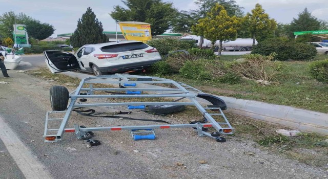 Mansur Yavaşın abisi Burdurda yaptığı kazada hafif yaralandı