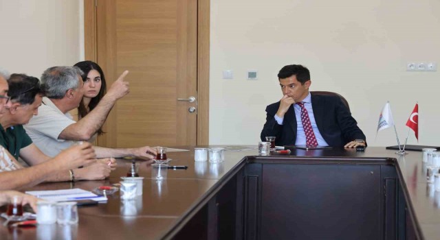 Marmariste yaban domuzları için çözüm yolları aranıyor