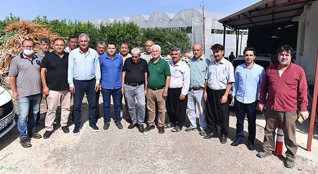 Mersin Büyükşehir’den Yine Bir İlk; ‘Üreticilere Sisleme Makinesi Desteği’