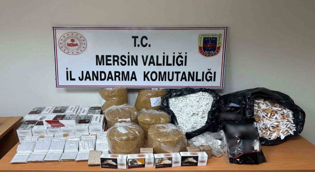Mersinde kaçak sigara ticareti yapan 3 şüpheli yakalandı