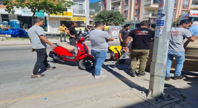 Milasta motosikletler çarpıştı: 1 ölü