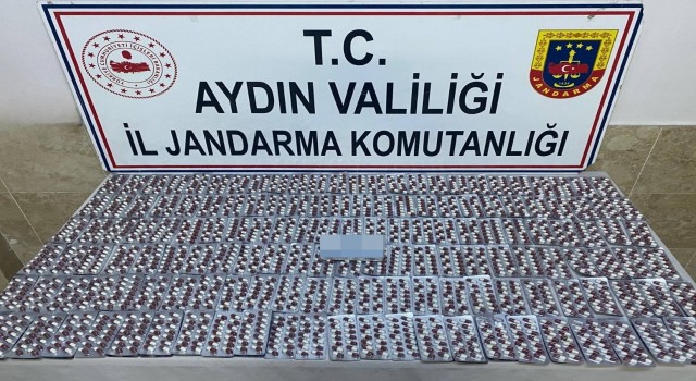 Nazillide 3650 sentetik hap ele geçirildi