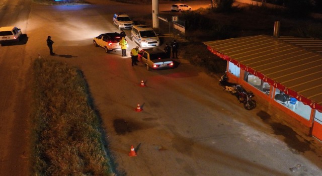 Nazillide alkollü araç kullanan 48 şahsın ehliyetine el konuldu