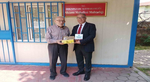 Odunpazarından muhtarlara hayırlı olsun ziyareti