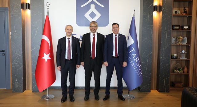 OKÜ Rektöründen Tarsus Üniversitesine Ziyaret