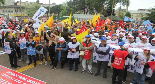 Orduda 1 Mayıs İşçi Bayramı etkinliği