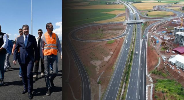 Osmaniye Batı Kavşağı Otoyol Bağlantı Yolu Trafiğe Açılıyor