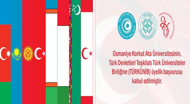 Osmaniye Korkut Ata Üniversitesi, TÜRKÜNİB Üyesi Oldu