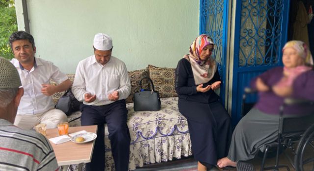 Osmaniye Müftülüğünden Hastaya Moral Veren Ziyaret