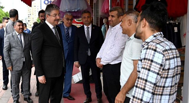 Osmaniye Valisi Yılmaz, Esnafı Ziyaret Etti