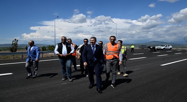 Osmaniyede ikinci otoban bağlantı yolunda çalışmalar tamamlandı