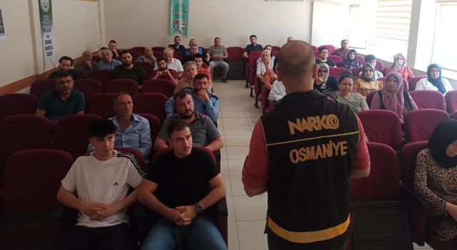 Osmaniye'de Narkotik Eğitimi: Veliler ve Öğretmenler Bilgilendirildi