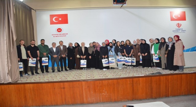 Projede görev alanlar ödüllendirildi