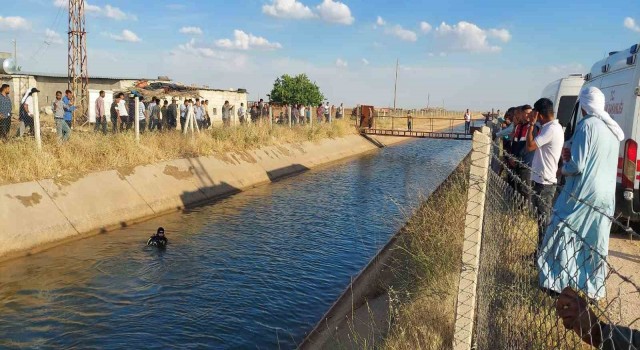 Şanlıurfada sulama kanalına düşen çocuk öldü