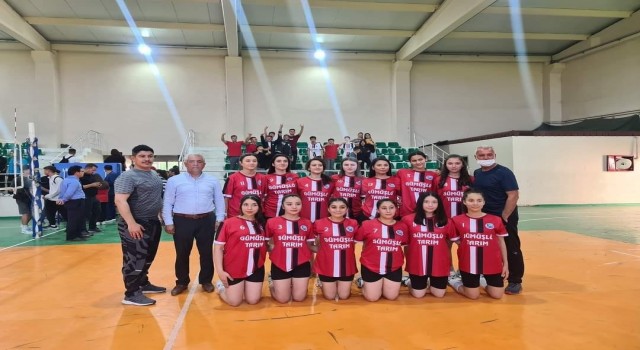 Sarıgölde voleybolun kazananları belli oldu