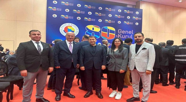 Siirt TSO Başkanı Kuzu, TOBBde düzenlenen hizmet şeref belgesi takdim törenine katıldı