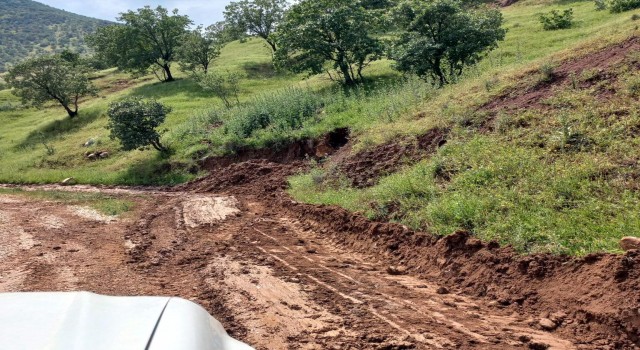 Siirtte heyelan nedeniyle kapanan yollar ulaşıma açıldı