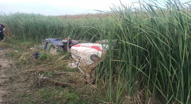 Tarsusta traktör kazası: Sürücü hayatını kaybetti
