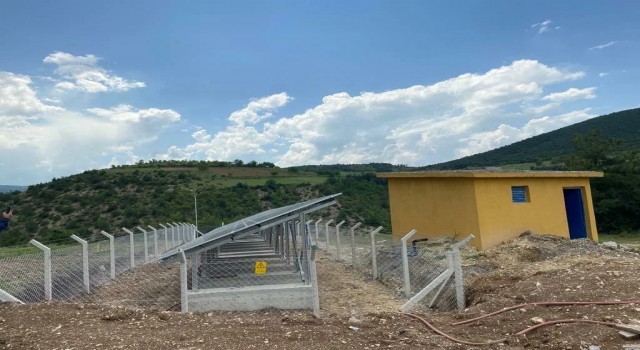 Tokatın Erbaa ilçesinde güneş enerjisiyle çevre dostu içme suyu sistemi kuruldu