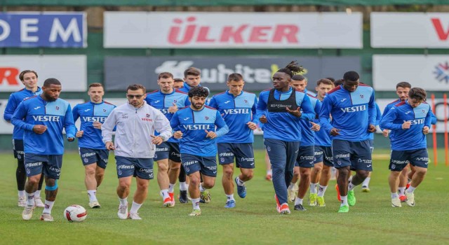 Trabzonspor, Başakşehir maçı hazırlıklarına başladı