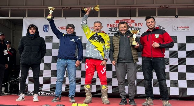 Türkiye Enduro ve ATV Şampiyonasının ikinci ayağına 2 kupayla döndüler