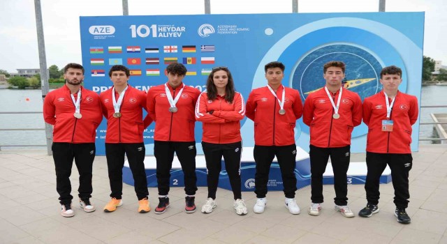Türkiye Yıldız Milli Kano ve Kürek Takımları, Azerbaycandaki Cumhurbaşkanlığı Kupasını 7 madalyayla tamamladı