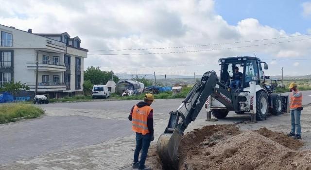 Ürgüpte doğalgaz çalışmaları kaldığı yerden devam ediyor