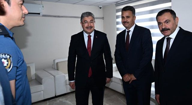 Vali Yılmaz Onarılan Osmaniye Polisevi'ni Ziyaret Etti