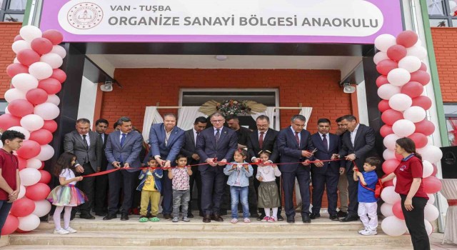 Vanda 8 sınıflı anaokulunun açılışı yapıldı