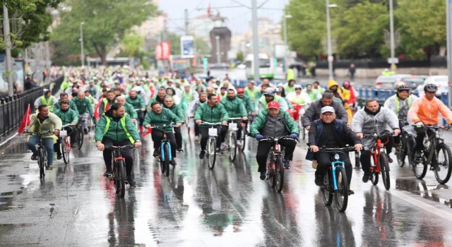 Yeşilay Bisiklet Turu yoğun katılımla gerçekleşti
