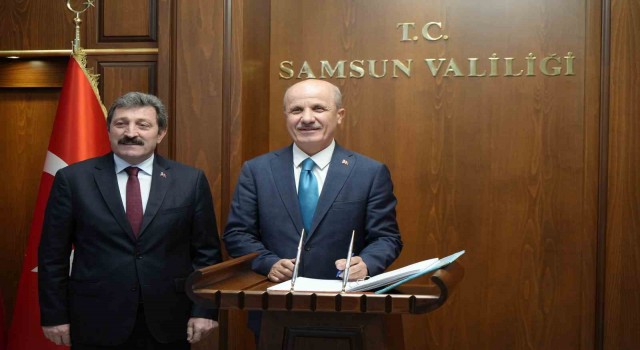 YÖK Başkanı Özvarın Samsun temasları başladı