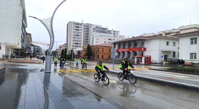 Yozgatta sağlıklı yaşam için bisiklet turu düzenlendi
