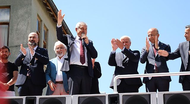 Zeydan Karalar, Pınarbaşı’nda tekrarlanacak seçim öncesi Deniz Yağan’a destek verdi