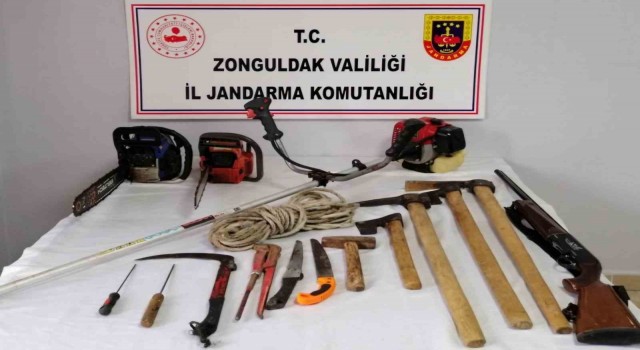 Zonguldakta 2 hırsızlık zanlısı yakalandı