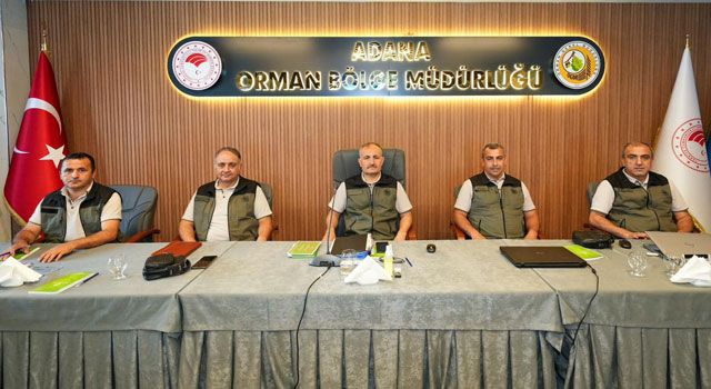 Adana Orman Bölge Müdürlüğünde Toplantı Yapıldı