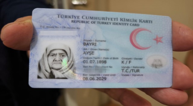 Amasyalı Ayşe nine 126 yaşında