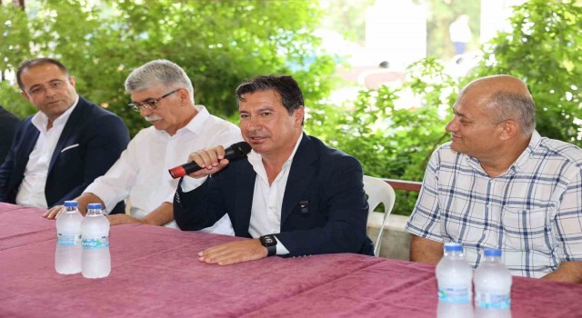 Başkan Aras; “ Hizmet ederken siyasi parti ayrımı yapmıyoruz”