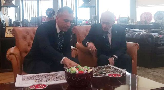 Başkan Çenet’ten MHP Lideri Bahçeli’ye Ziyaret