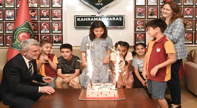 Başkan Görgel’den Şehit Kızı Meyra’ya Doğum Günü Sürprizi