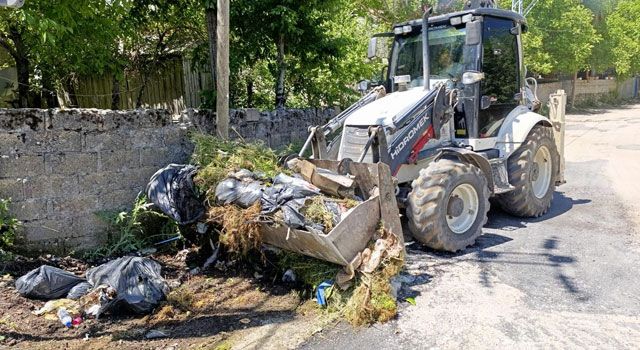 Belediyeden Yeşil Alan ve Yaylada Temizlik Çalışması